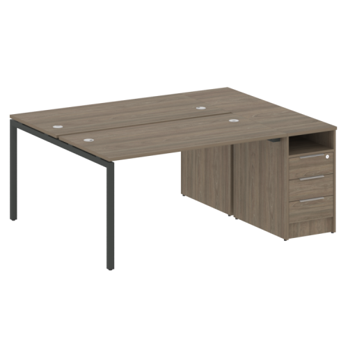 Бенч-система с тумбой на П-обр. м/к Metal System Quattro 40БП.РС-СТП-2.3 фото 3