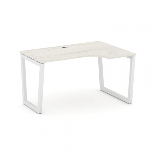 Style Project Стол рабочий эргоном. SN-5T2.SPA-012(R) Акация Лорка/Металл Антрацит/Заглушка Пластик фото 13