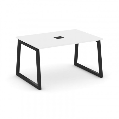 Style Project Стол переговорный SN-5T1.SPRG-002 Акация Лорка/Металл Антрацит/Заглушка Металл Антраци фото 6