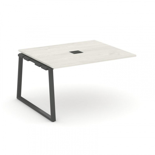 Style Project Проходной наб. элем. перег. стола SN-6T1.NSPRG-033 Акация Лорка/Металл Антрацит/Заглуш фото 24