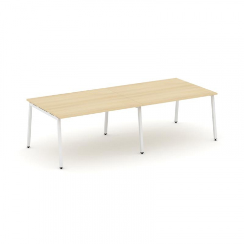 Style Project Стол переговорный SN-4A.SPRG-042.3 Белый/Металл Антрацит 2360*1180*750 фото 16