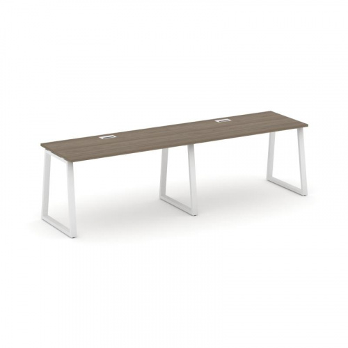 Style Project Рабочая станция 1 сторон. SN-6T1.ORS-003 Акация Лорка/Металл Антрацит/Заглушка Пластик фото 15