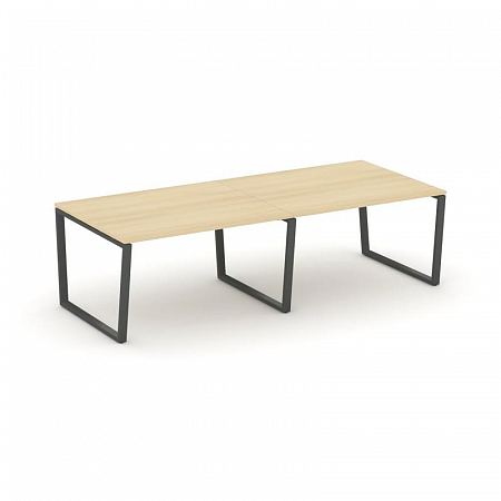 Style Project Стол переговорный SN-6T2.SPRG-043.3 Акация Лорка/Металл Антрацит 2760*1180*750