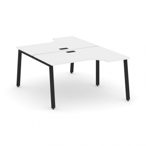 Style Project Рабочая станция эргоном. SN-6A.DRPA-012 Вяз Благородный/Металл Белый 1580*1432/1992*75 фото 13