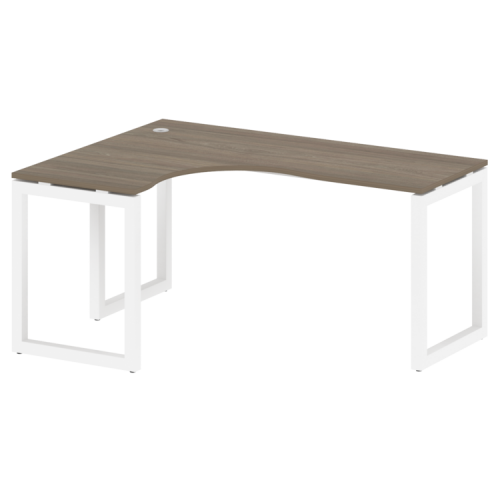 Стол криволинейный левый на О-обр. м/к Metal System Quattro 50БО.СА-4 (L) фото 3