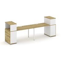 Бенч-система с опорными распашными шкафами Concept CN.ORS-226