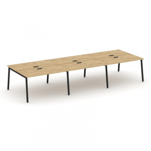 Style Project Рабочая станция 2-х сторон. SN-4A.DRS-081 Дуб Табак/Металл Белый 2940*1632*750 фото 9 Style Project Рабочая станция 2-х сторон. SN-4A.DRS-081 Дуб Табак/Металл Белый 2940*1632*750 фото 9