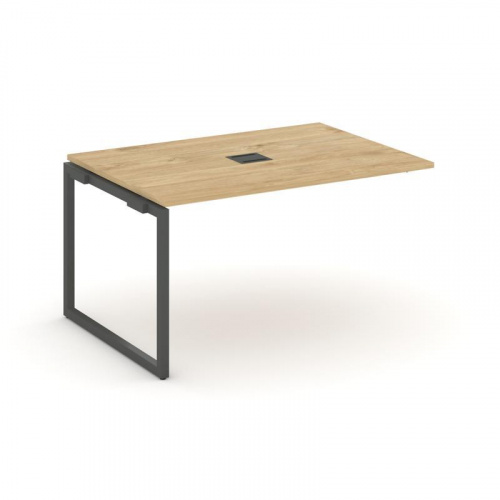 Style Project Проходной наб. элем. перег. стола SN-4O.NSPRG-003 Акация Лорка/Металл Антрацит 1380*98 фото 13