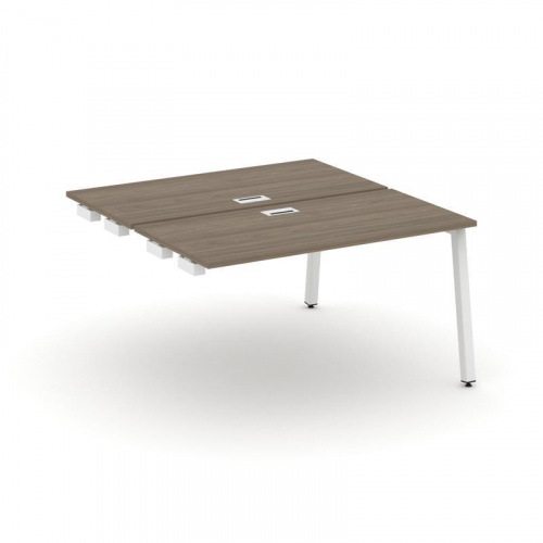 Style Project Стол-приставка к опор. элем. SN-5A.DPRS-002 Дуб Табак/Металл Белый 1180*1232*750 фото 27