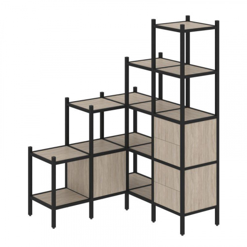 Стеллаж офисный угловой Loft VR.L-40 фото 3