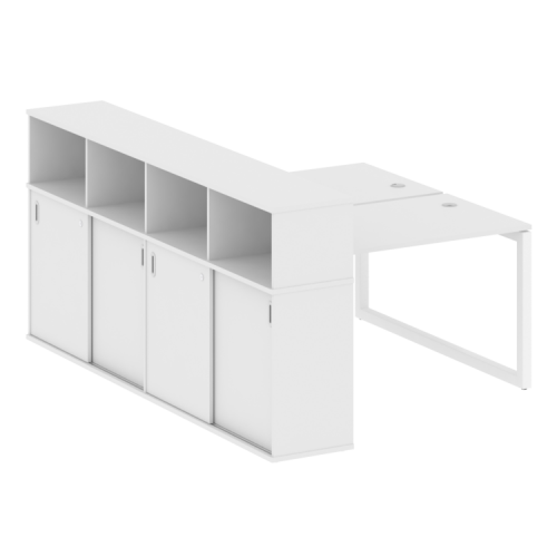 Бенч-система с шкафом-купе на О-обр. м/к Metal System Quattro 50БО.РС-СШК-4.2 фото 5 Бенч-система с шкафом-купе на О-обр. м/к Metal System Quattro 50БО.РС-СШК-4.2 фото 5