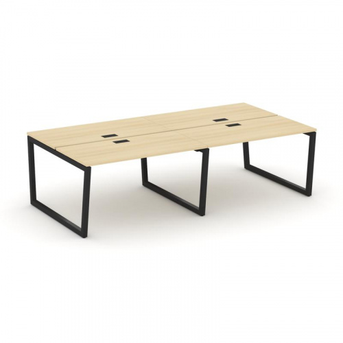 Style Project Рабочая станция 2-х сторон. SN-5T2.DRS-042 Акация Лорка/Металл Антрацит/Заглушка Пласт фото 9