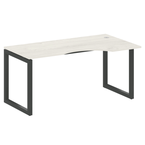 Стол криволинейный правый на О-обр. м/к Metal System Quattro 50БО.СА-1 (R) фото 4