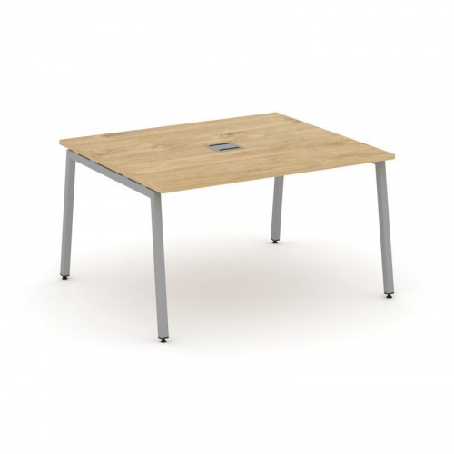 Style Project Стол переговорный SN-4A.SPRG-034 Дуб Наварра/Металл Антрацит 1580*1180*750 фото 4