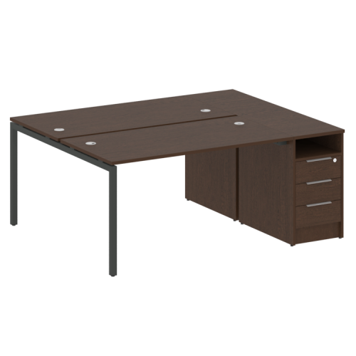 Бенч-система с тумбой на П-обр. м/к Metal System Quattro 40БП.РС-СТП-2.3 фото 9