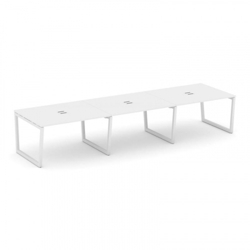 Style Project Стол переговорный SN-5T2.SPRG-052 Акация Лорка/Металл Антрацит/Заглушка Металл Антраци фото 17