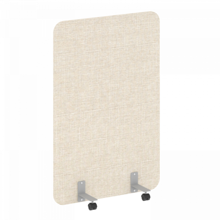 Перегородка на металлических опорах, R-line soft AP.R-100-150